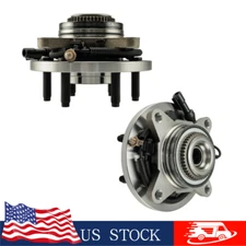 Pair Front Wheel Bearing and Hubs Assembly for Ford F-150 2009 2010 4WD 6 LUGS