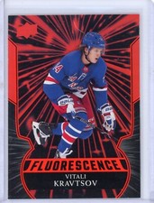 2020-21 Upper Deck Vitali Kravtsov Rookie Red Fluorescence - New York Rangers