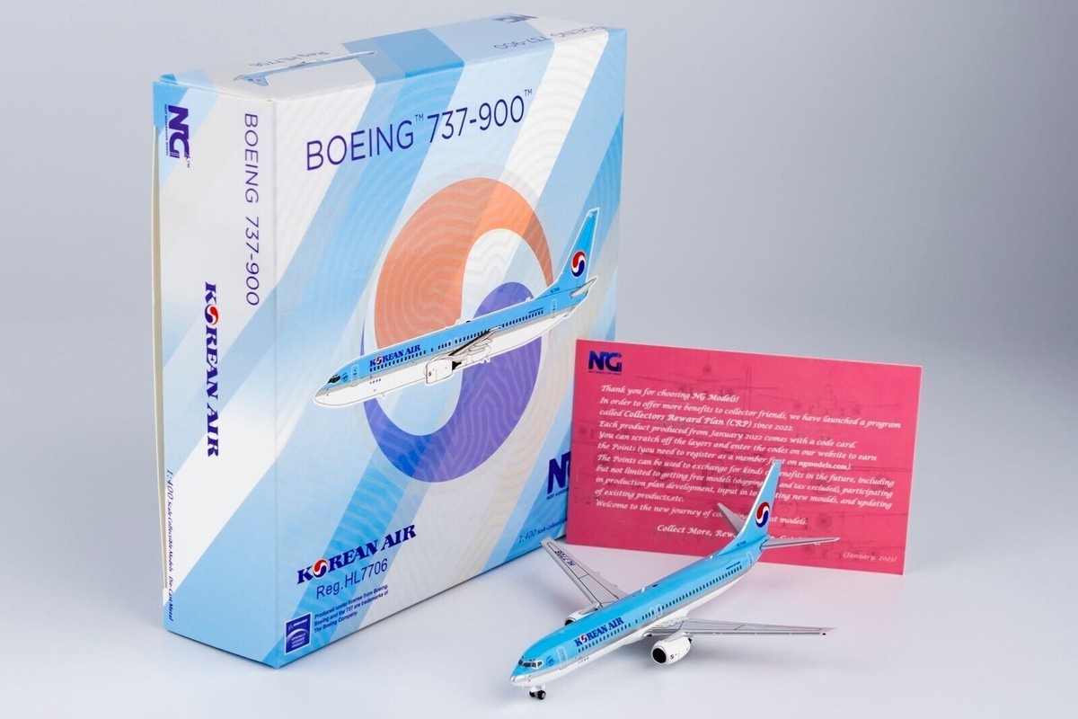 KOREAN AIR 737-900ER 大韓航空 コリアン ph 1:400 Korean Air