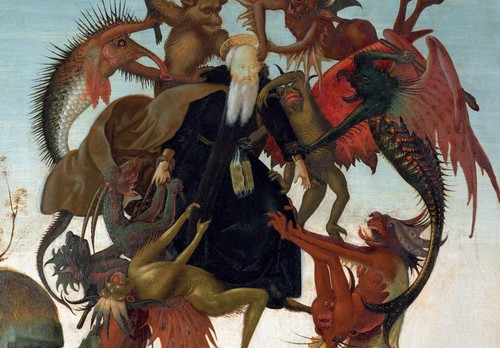 The Torment of Saint Anthony by Michelangelo Buonarroti Canvas Print, Multi-Size - Picture 6 of 7