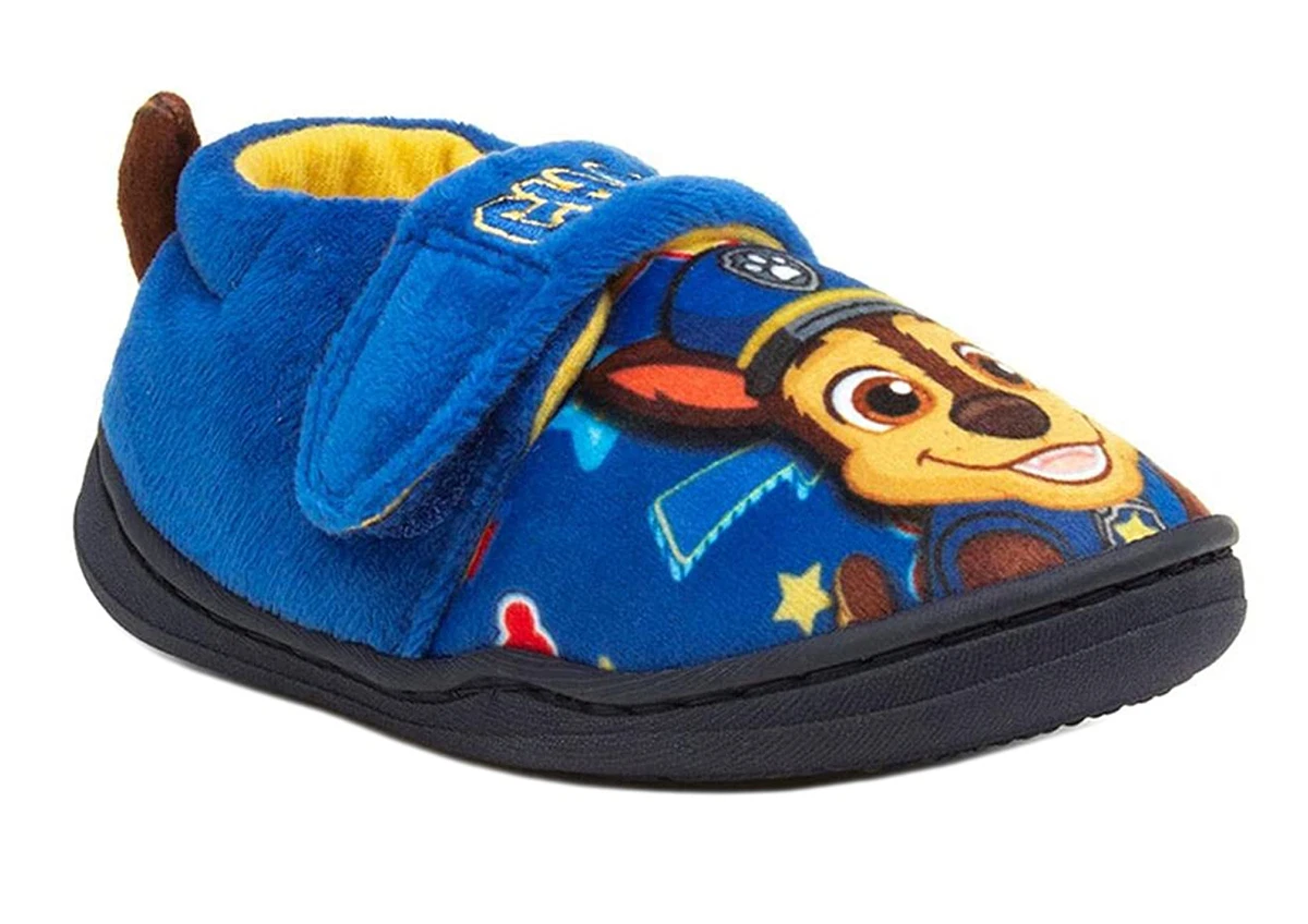 Paw patrol chase slippers sale