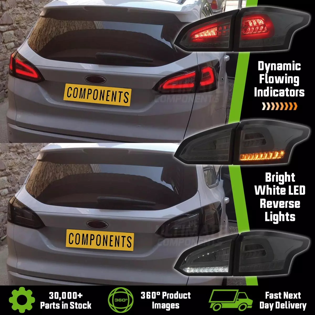 Focus st sequential tail lights outlet