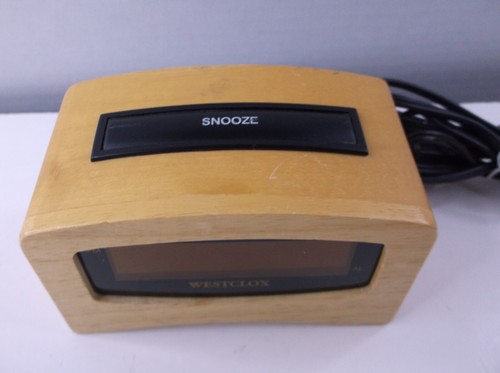 Westclox Alarm Clock Digital Great for Bedroom - Picture 2 of 6