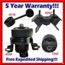 K021 Fits 1998-2003 Toyota Sienna 3.0L Motor & Transmission Mount Set 4pc