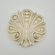 House Parts Inc. Wood Cut Shell Wall Plaque