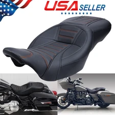 Driver Passenger Seat Fit For Harley Touring CVO Tri Road Street Glide 2009-2024