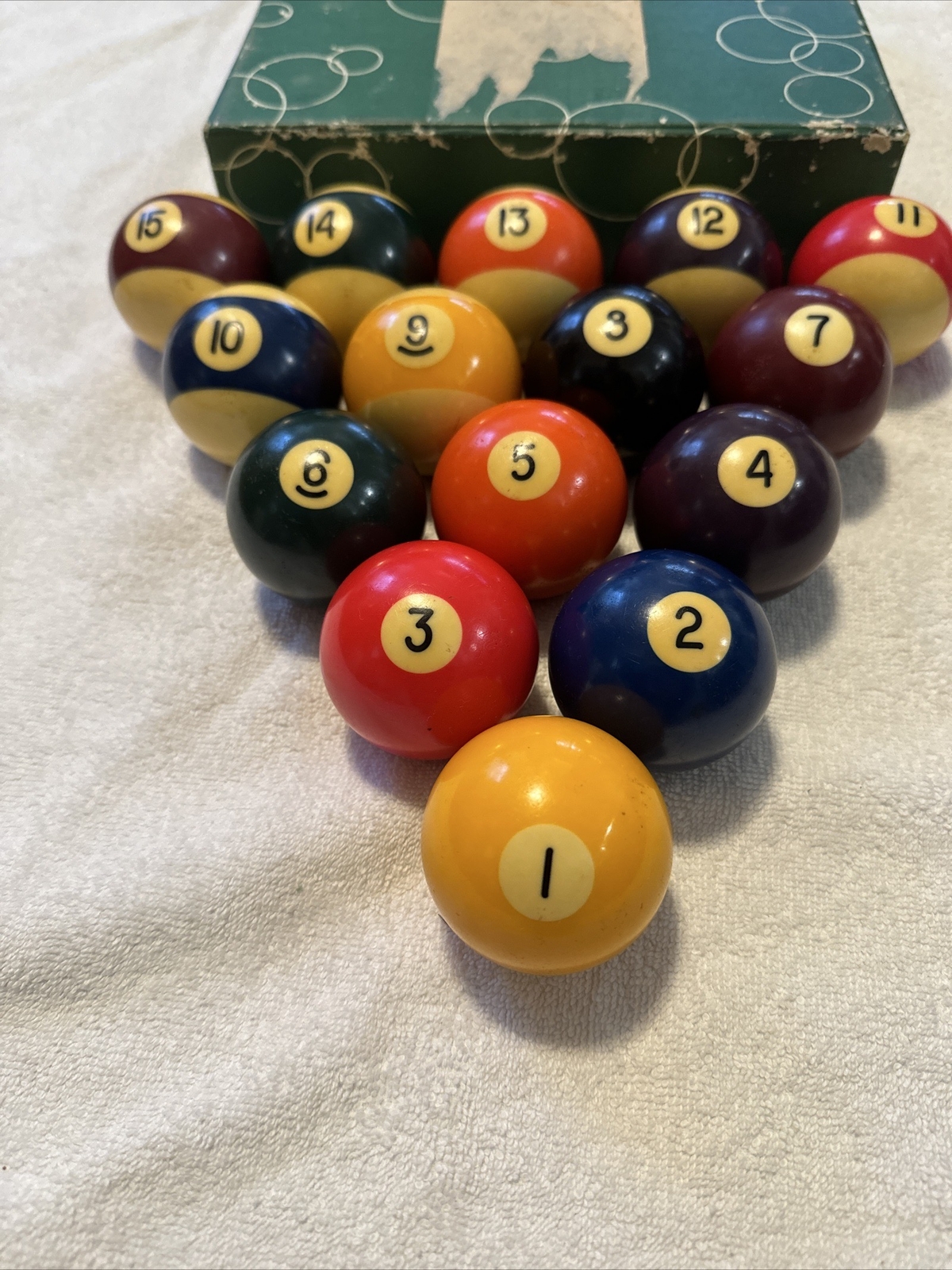 Vintage Aramith Belgian Bakelite Billiard Pool Ball 2 1/4 inch ( 10