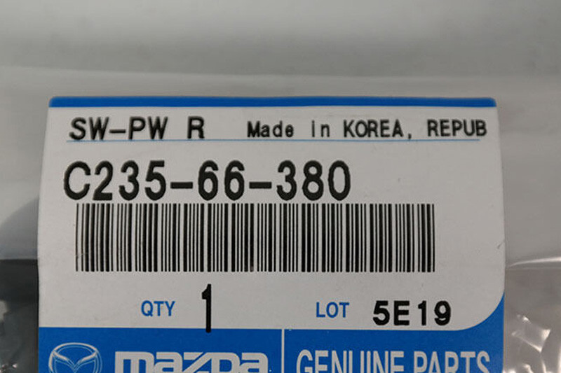 20062013 Mazda5 Rear Door Power Window Switch OEM NEW Genuine C235