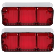 Pair Tail Light Upper For Oldsmobile Cutlass Supreme 442 1972 Leftright Side