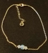 NEW M Mooham Fashion Gold Plated Single Ankle Bracelet