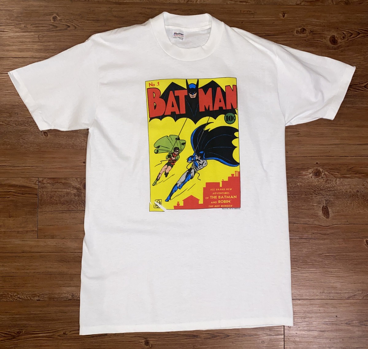 Vintage L Batman Detective Comics #1 Promo Tee T-Shirt Graphitti