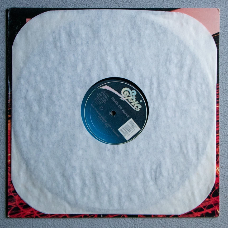 Dead Or Alive – Spin Me Round / Misty Circles Vinyl LP Epic – 69181 1989 VG/VG+ - Image 3 of 4