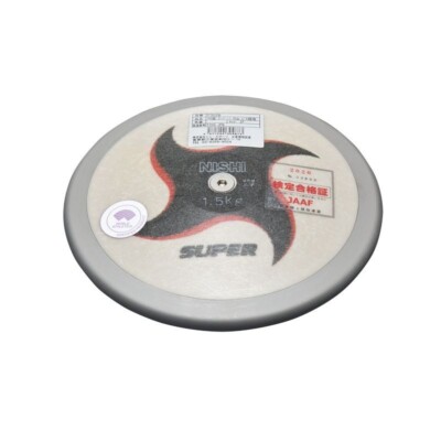 Nishi Super Competition Discus 1,5kg F302B mit Koffer Neuwertig