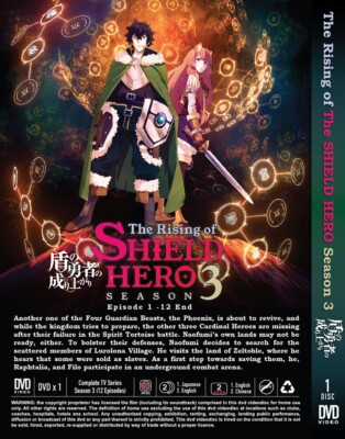 DVD ANIME THE RISING OF SHIELD HERO SEASON END REG ALL