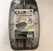 Series 8 Fitness Step Risers 2 Pack for 8" Platform - 8" Platform Not Included