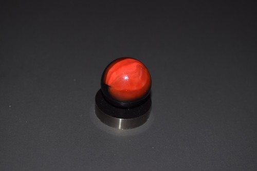 ⭐ Marble King Rainbow 🔴⚫Rebel Patches Toy Marble Shooter Size .875"=7/8" MINT - Picture 2 of 5
