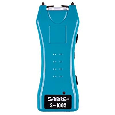 SABRE Compact 1.6 µC Stun Gun Flashlight   Emits 1.6 Powerful Pain Inducing