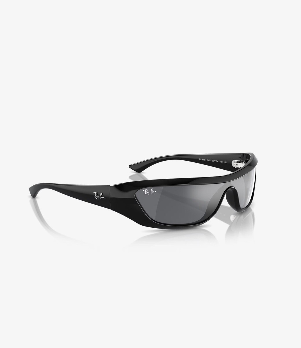 Ray-Ban Sunglasses RB4431 Xan 66776V Black grey Men Women | eBay