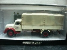 WOW EXTREMELY RARE Magirus S7500 Jupiter 1953 Pritschenwagen 1:43 Minichamps-860