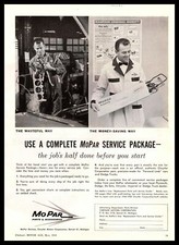 1958 MoPar Parts & Accessories Service Package Chrysler Motors Vintage Print Ad