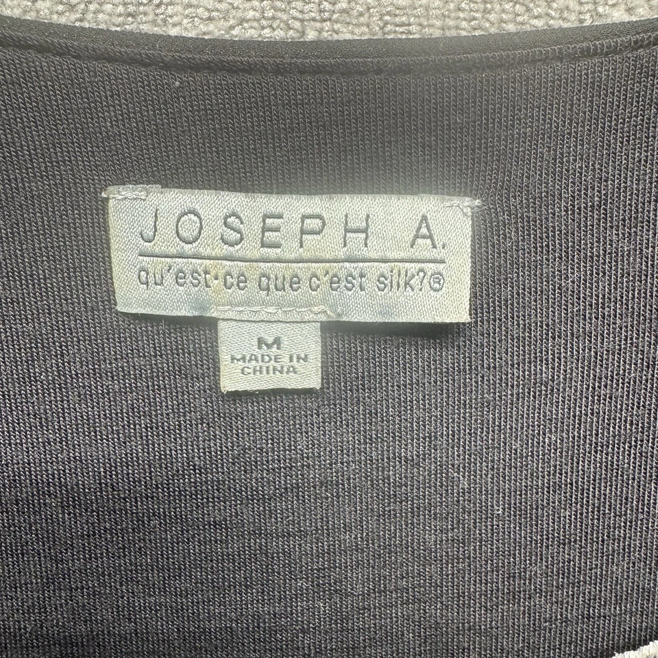 Blusa vintage Joseph A para mujer M terciopelo burnout floral túnica top manga Dolman Foto 2 de 4