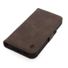 Porter Riley - Leather Case for Samsung Galaxy S26 Plus, Chocolate Brown