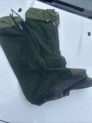 Vintage Berghaus Yeti Trionic Gamaschen Grün Made In UK Größe UK6/7 (40/41)