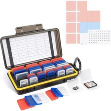 Kiora Photo Memory Card Case 3 Colours SD & M...
