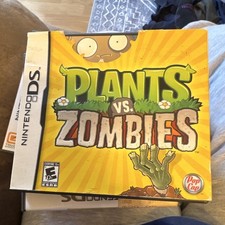 PopCap Plants vs. Zombies Cartridge Case for Nintendo DS Original Box Art