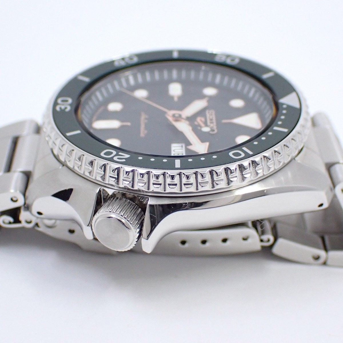 専用品【美品】SEIKO5　セイコー5　4R36-07G0　SBSA013 SEIKO 5 Sports Automatic Watch Day Date Green SBSA013 / 4R36