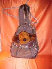 OUTWARD HOUND DOG CAT BACKPACK CARRIER Next to New Condition  GREY 10-15 lbs