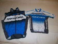 SQUADRA CYCLING JERSEY & VEST MENS SMALL MOUNTAIN/ROAD BIKE JERSEY NICE!