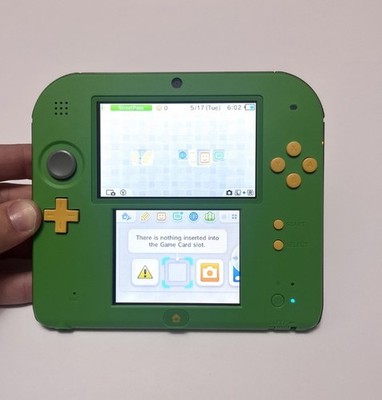 Nintendo 2DS Legend of Zelda Ocarina of Time 3D Green Console | eBay