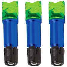 The Nockturnal Launchpad Crossbow Nock - Green - 3 Pack