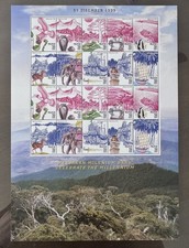 a~MALAYSIA 1999 CELEBRATE THE MILLENNIUM 20V sheet MNH SG#829-838