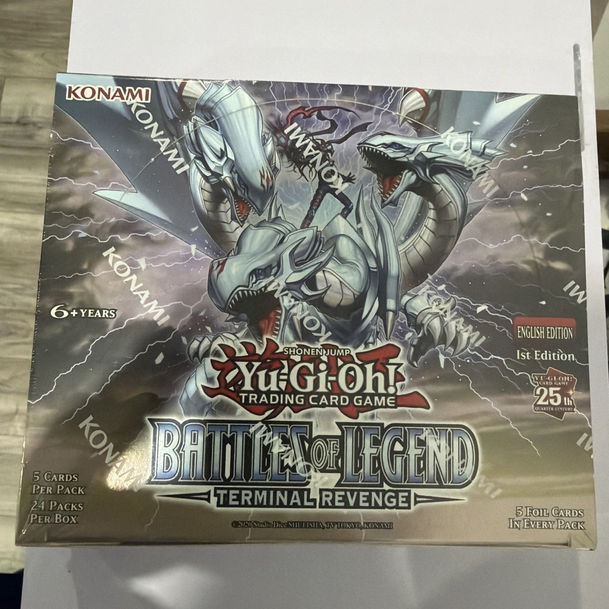 yugioh terminal revenge booster box Battles of Legend: Terminal Revenge Booster Pack – Topspot Cards main image 0