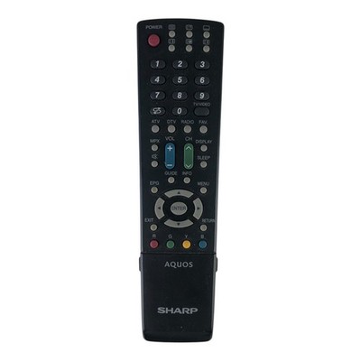 SHARP AQUOS GA612WJSA TV LCDTV Remote Control Genuine Free Postage
