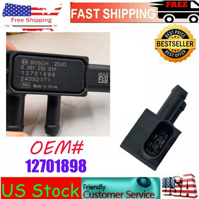 #ad Exhaust Pressure Sensor For 2011 2024 Cadillac Buick Chevrolet OEM 12701898 New $49.99