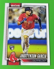 2026 Topps Series 1 - Jhostynxon Garcia Boston Red Sox #316 RC Rookie