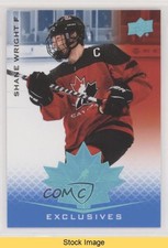 2021 Upper Deck Team Canada Juniors Blue Shane Wright #73 READ sq1