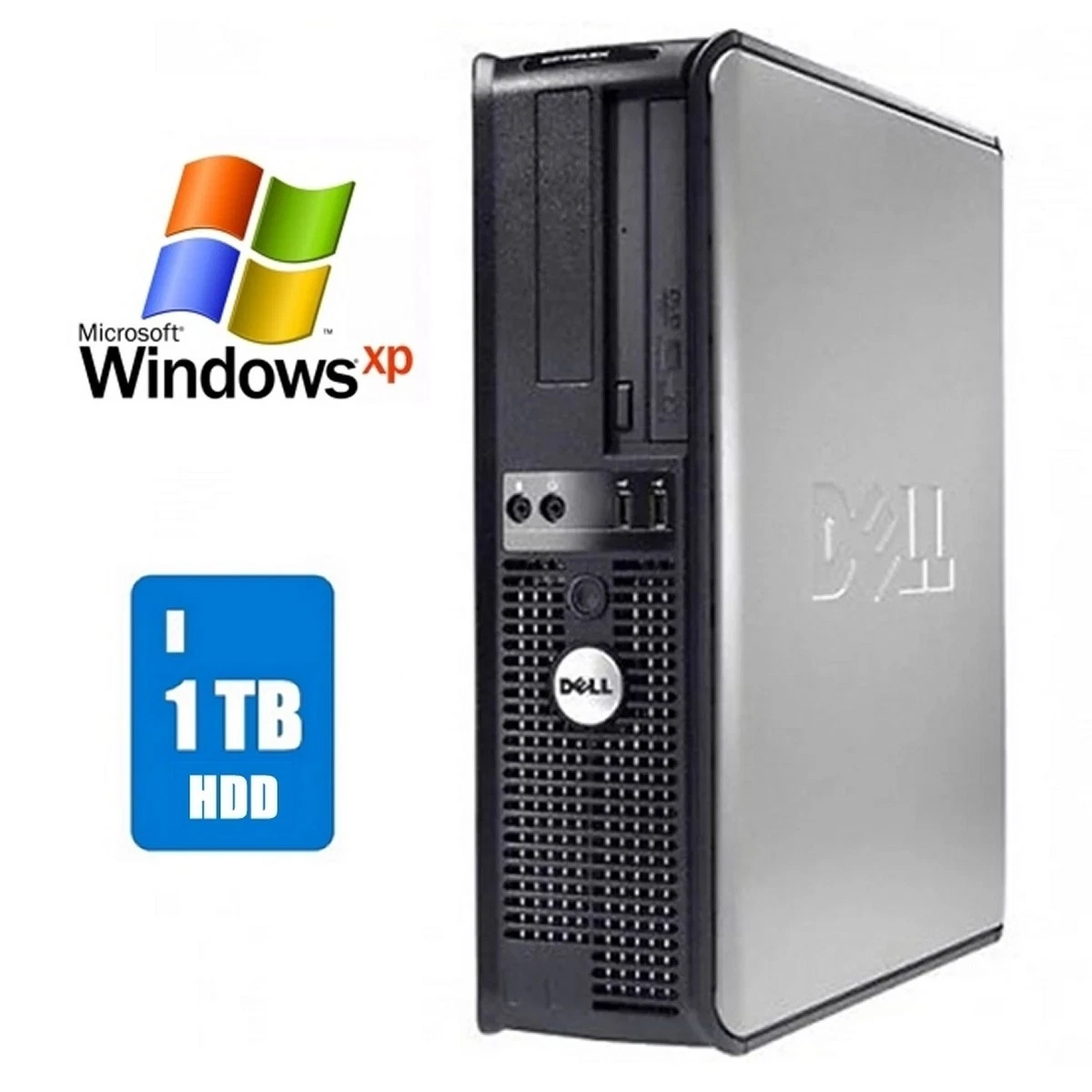 Dell Intel Core 2 Duo 4 GB RAM PC Desktops & All-In-One Computers