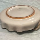 Hand-Painted Art Pottery Ceramic Landscape Ashtray Scalloped Edge Glossy 740/250 — photo 8