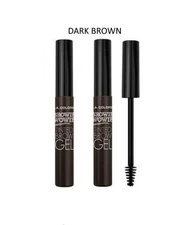 LA Colors Tinted Eyebrow Gel #413 Dark Brown Lot of 2