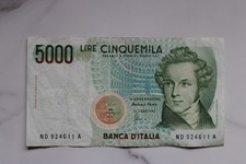 Italy 5000 Lire 1985