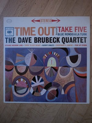 Dave Brubeck Quartet Time Out CS 8192 Take Five Vinyl NM/EX Santa Maria Pressing