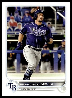 2022 Topps Francisco Mejia Tampa Bay Rays #346