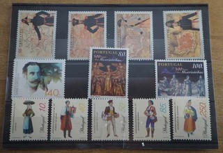 1998 Portugal; 25 complete years without souvenir sheets; MNH/MNH ME 2017 50