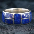 lapis lazuli Gemstone 925 Sterling Silver Ring All Size 3 16 Available Bend gift