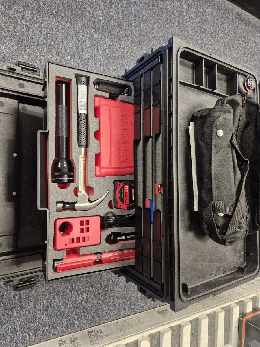 Pelican 0450 Mobile Tool Box Armstrong Wheeled Mechanics set never