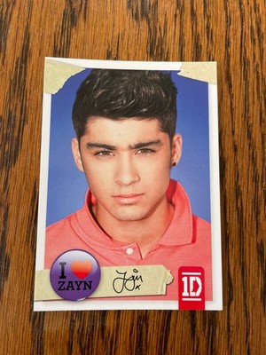 2013 Panini One Direction Zayn Malik Trading Card #2 Collectible Card